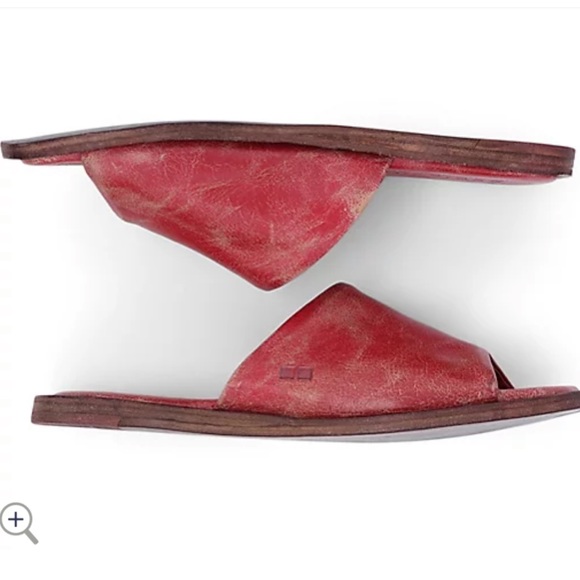 Bed Stu Shoes - Bed Stu Leather Slide Sandals - Kate
